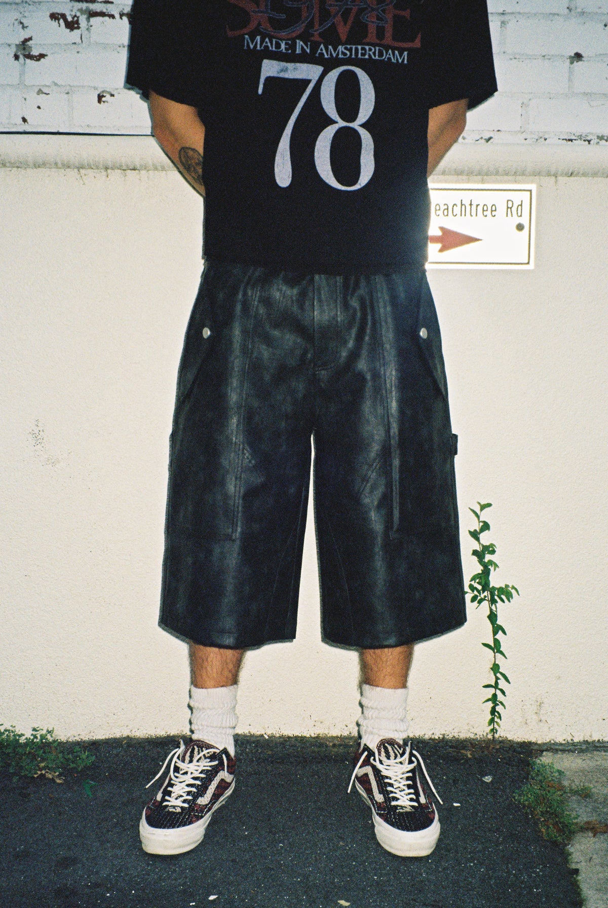 Punk Leather Shorts