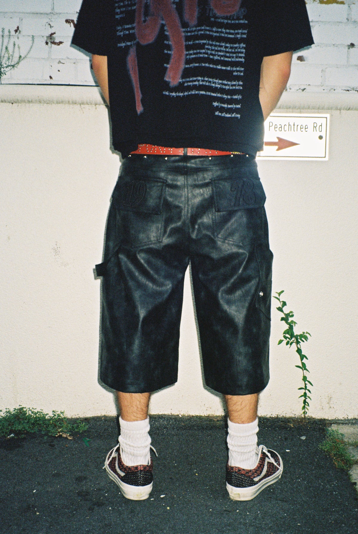Punk Leather Shorts