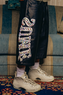 Sumé Leather Gemstone Shorts