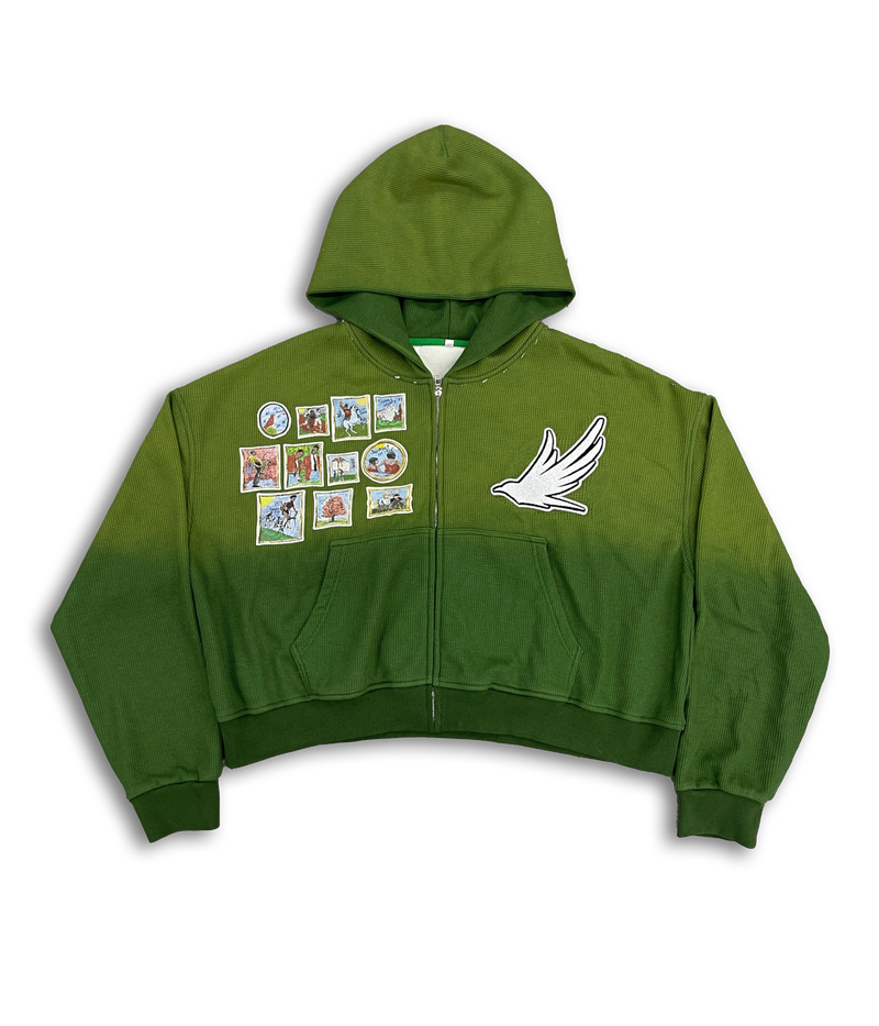 Evergreen Thermal Zipup